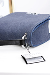 Damska Torebka Granatowa Listonoszka na Ramię