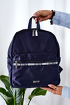 Women's Backpack Big Star II574043 Navy Blue