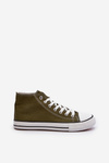 Women's Dark Green Sneakers Socerio