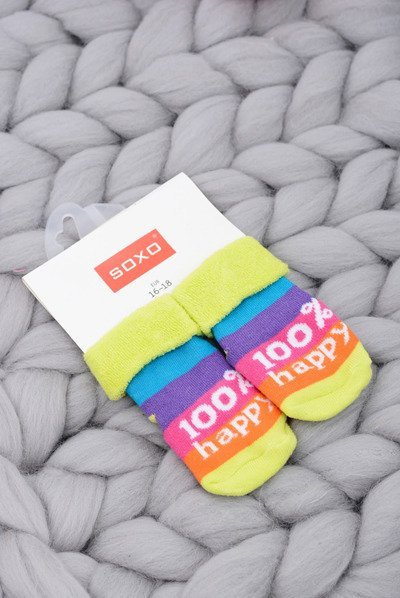 Soxo Infant Socks Multicolor 100% Happy