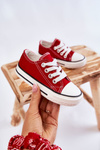 Kids Classic Sneakers Red Filemon
