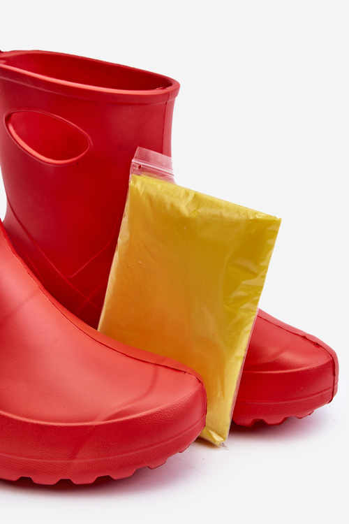 Women's Waterproof Wellington Boots LEMIGO GARDEN 752 Red