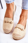 Classic Women's Slip-On Espadrilles Beige Oresa