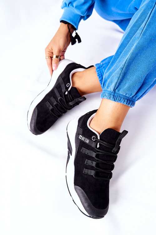 Sport Shoes Memory Foam Big Star II274257 Black