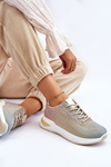 Sneakersy Damskie Cyrkonie Multikolor Raiden