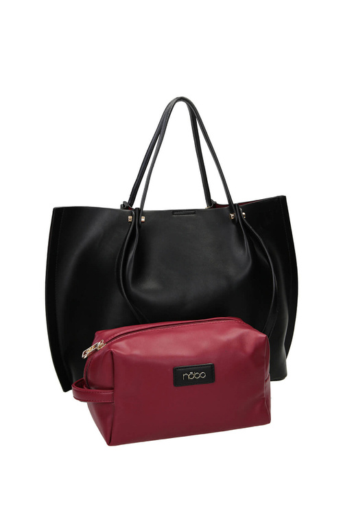 Big Shopper Bag NOBO M0100-C020 Black