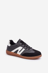Low Women's Sneakers Made Of Eco Leather Black Navidemi