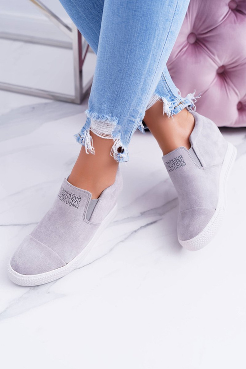 Women's Sneakers Sneakers Lu Boo Slip-on Grey Kaori