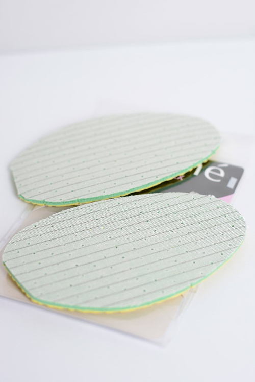 Coccine Latex Perforated Half Insoles