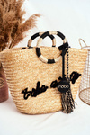 NOBO Wicker Basket Bag  NBAG-XI0400-C015