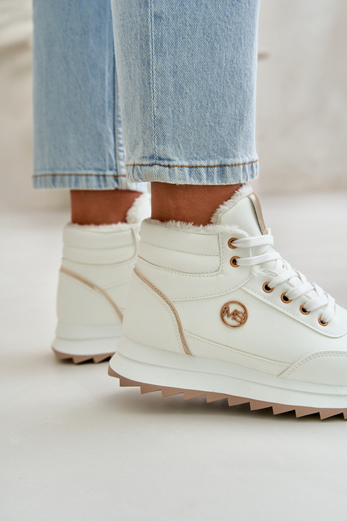 Boots Women's Sports Shoes Insulated On Platform White Ariatte