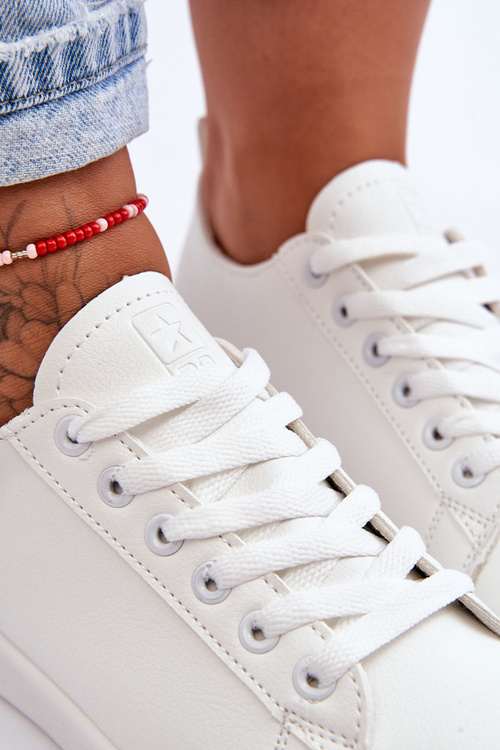 Women's Leather Classic Sneakers White Unlimited