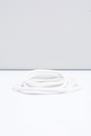 Corbby White Round Laces