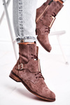 Women’s Boots Suede Light Brown Nicole 2591