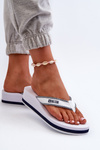 Women's Wedge Flip Flops by Big Star NN274A826 White