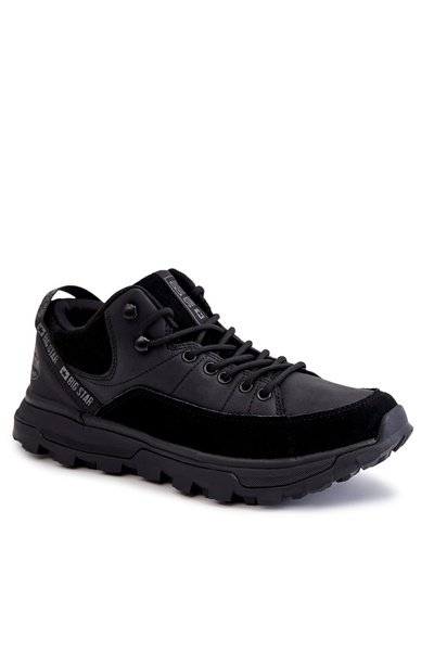 Buty Sportowe Trapery Męskie Czarne Big Star KK174244