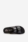 Comfortable Women's Flip Flops with Buckles Inblu CP000034 Black