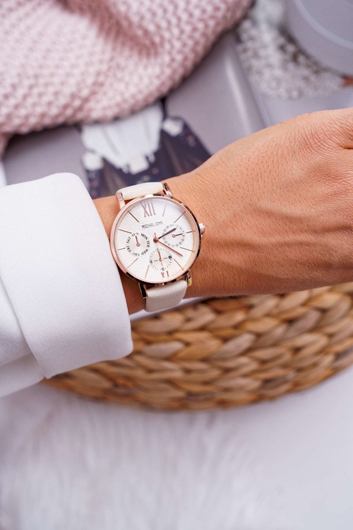 Women's Watch Michael John Beige Estrado