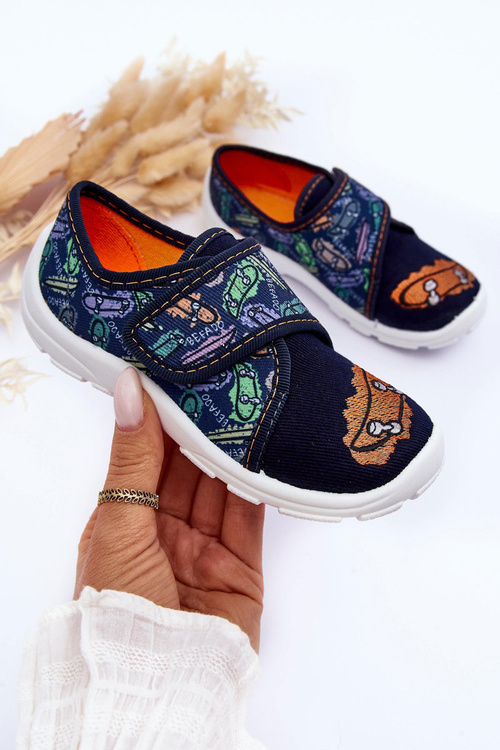 Papcie Dziecięce Granatowe Befado 974X503