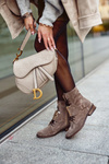 Women’s Boots Suede Light Brown Nicole 2591