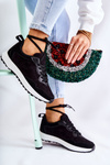 Women's Suede Sports Shoes Black Nayla
