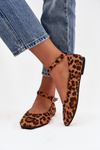 Women's Ballerinas With Strap And Buckle Panterka Janelor