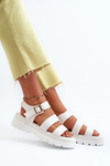 Women's Sandals on Chunky Sole White Nicarda