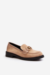 Classic Beige Women's Moccasins Fiviana