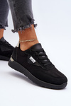 Sneakersy Buty Sportowe Damskie Vovella Czarne TA-230