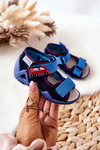 Sandals Velcro Befado 350P014 Navy