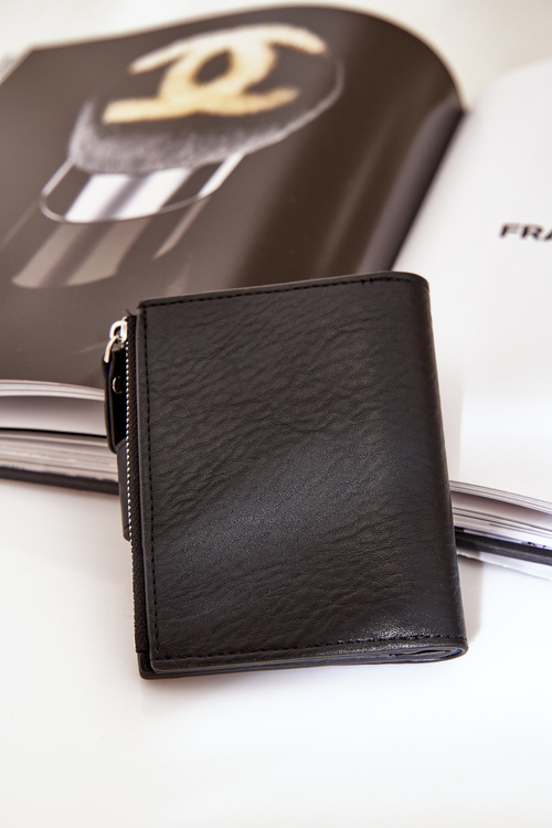Women's Eco Leather Wallet Black Jezorea