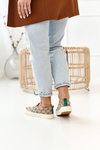 Women's Slip-On Sneakers Khaki Challenge