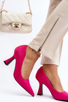 Classic Pointed Toe Pumps Fuchsia Delimena