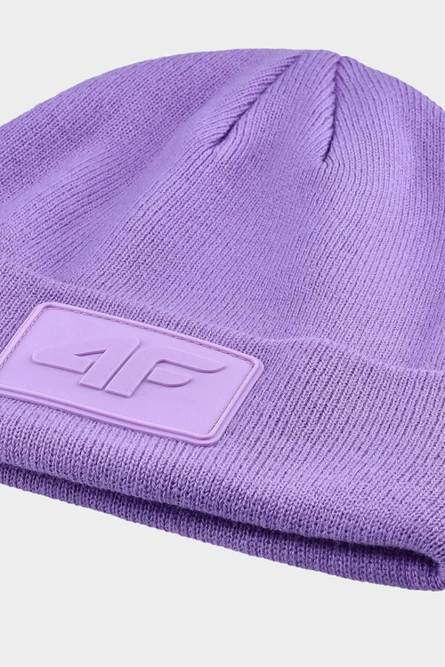 Winter Hat Unisex Purple 4F 4FWAW24ACAPU433-52S