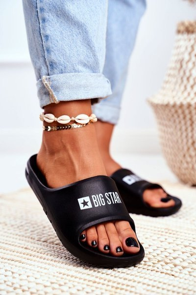 Women's Slides Big Star Air Black GG274A025