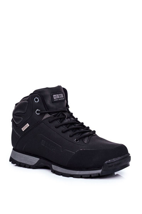 Trekkingowe Męskie Buty Big Star Outdoor Czarne GG174395