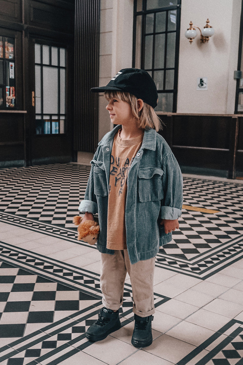 Children's Insulated High Sneakers Black Clafi