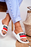 Women's Slides Big Star White GG274047