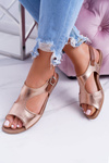 Lightweight Gold Kongito Sandals
