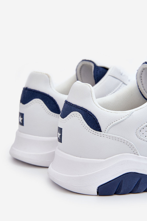 Men's Memory Foam Big Star Sports Shoes JJ174318 White