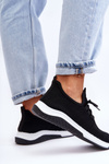 Classic Material Slip-On Sneakers Black Gusto