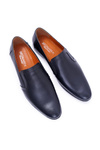 Men's Bednarek slip-on leather shoes Black Trocky