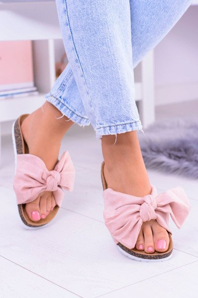 Vices Women's Pink Cork Cocard Nina Flip Flops