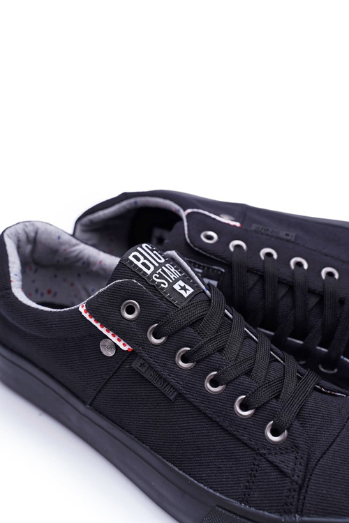 Men's Big Star Sneakers Black AA174096