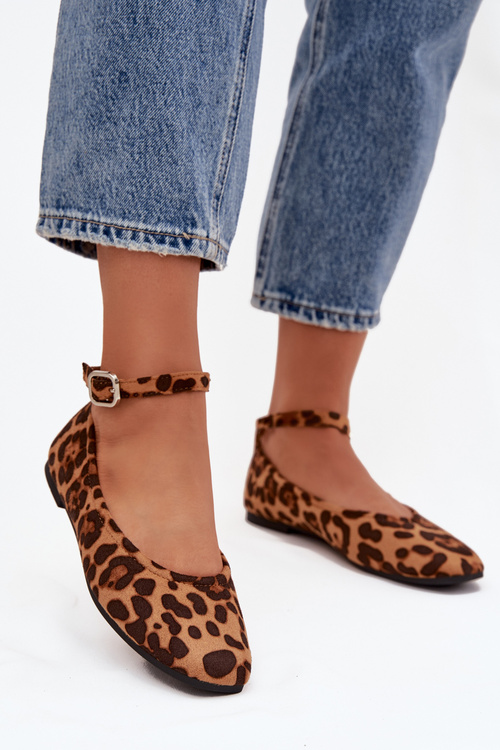 Baleriny Z Paseczkiem I Klamrą Panterka Janelor