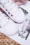 Women's Sneakers White Pink Strap Nigrid2