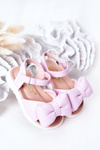 Children's Sandals With Bow Purple Abbie