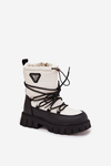 Children's White Snow Boots Adelisse