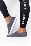 Tenisówki Slip-on Big Star Szare FF274A607 