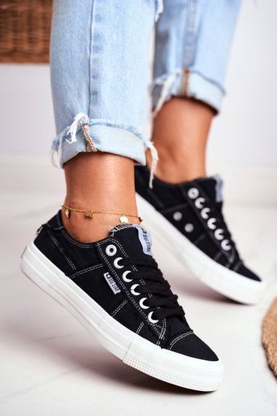 Women's Sneakers Big Star Black DD274446